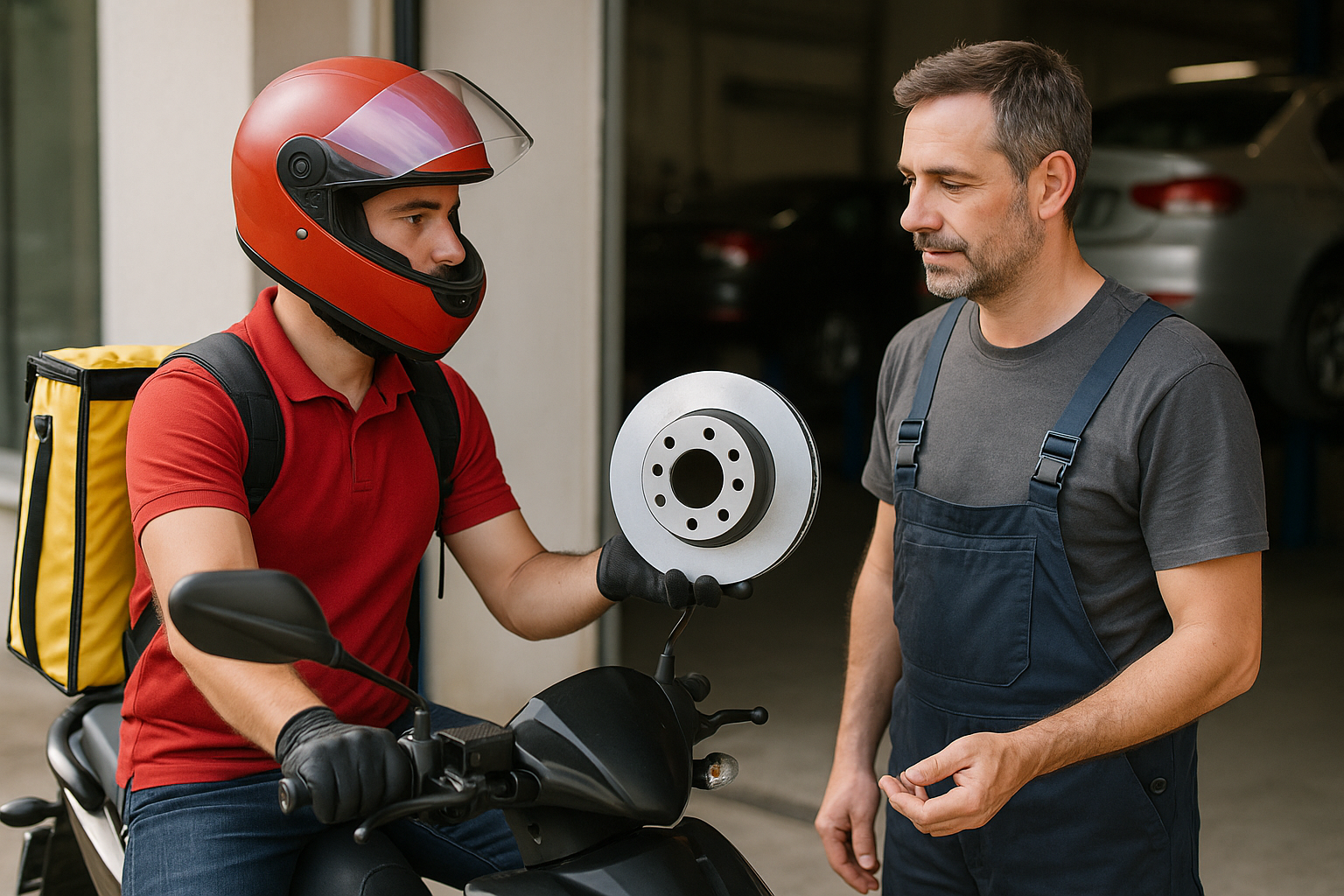 Entrega de peças automotivas por motoboy: vale a pena?